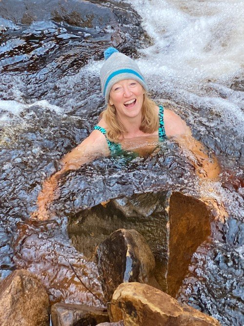 Amanda Alexander wild swimming outdoors